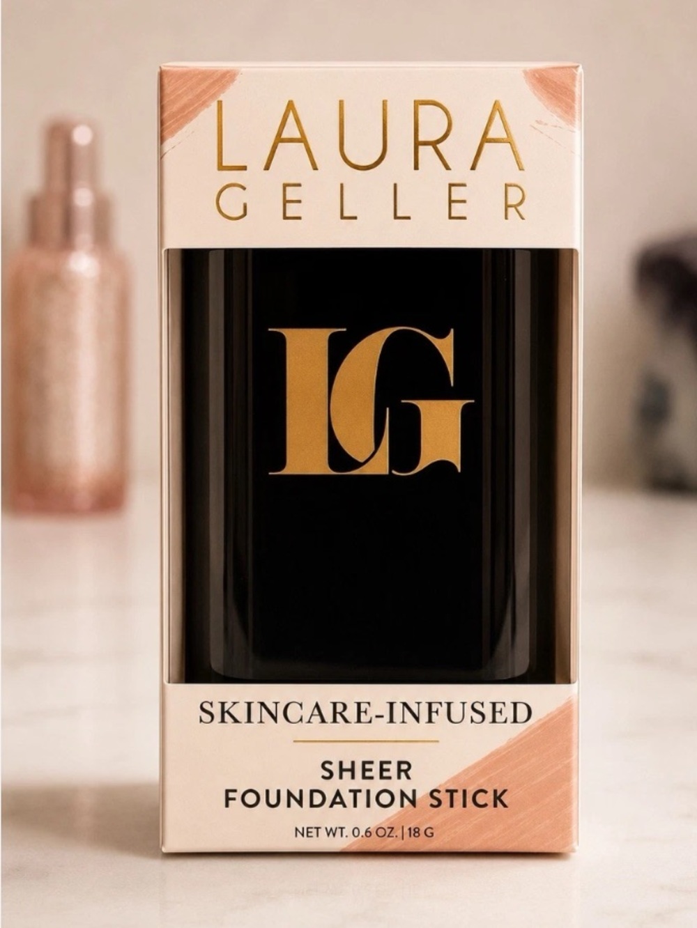 Laura Geller Skincare-Infused Sheer
Foundation Stick - FAIR - New in Box